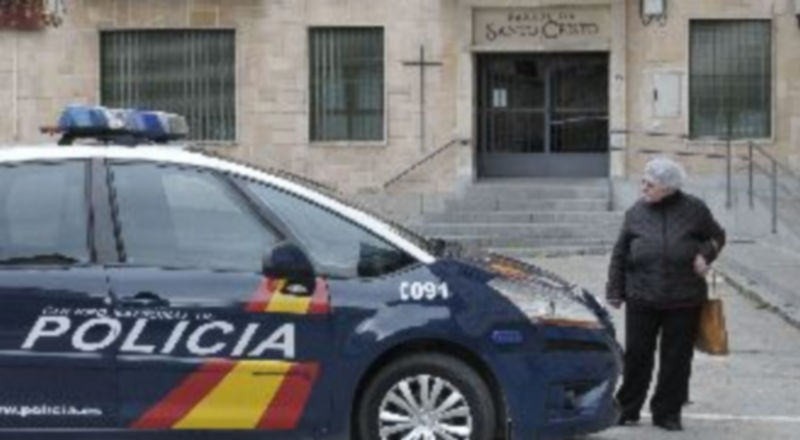 Un vehículo de la Policía