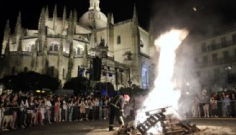 Imagen de la hoguera