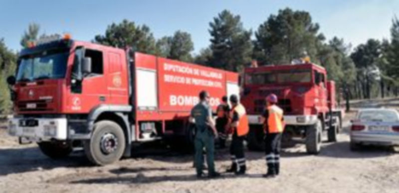 Para sofocar el incendio fue preciso movilizar a numerosos efectivos