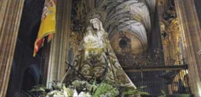 La Virgen de la Fuencisla tendrá un especial protagonismo en el desarrollo de las actividades diocesanas en 2016./ J. Martín