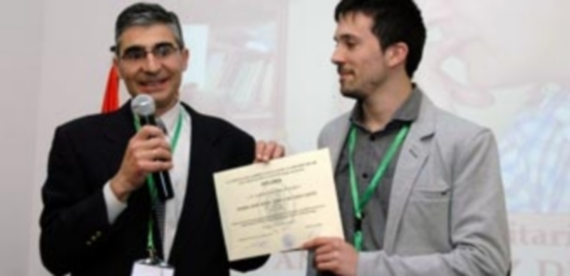 Entrega del Premio José Ángel Gómez de Caso en otra edición. / Juan Martín