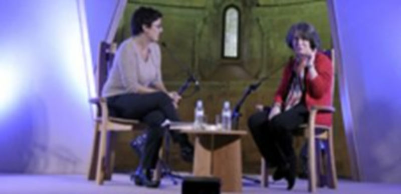 Hipnotizar a los lectores, la clave del éxito 1 Montserrat Domínguez y Matilde Asensi fueron las protagonistas. / Juan Martin