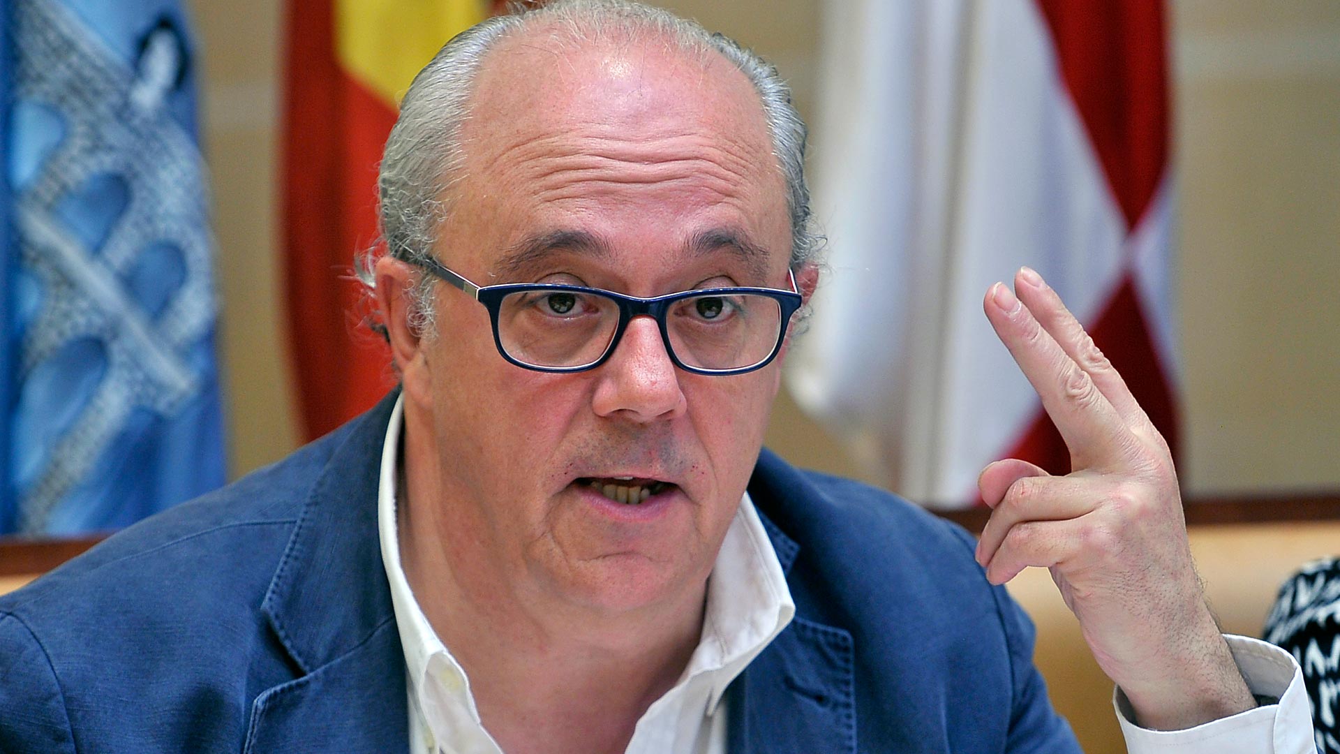 El portavoz socialista y concejal de Hacienda, Alfonso Reguera. / KAMARERO