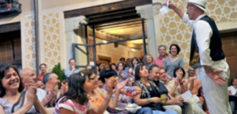 Ana Griott sube hoy el telón del XVI Festival de Narradores Orales 1 El Festival de Narradores Orales reúne cada año a más público