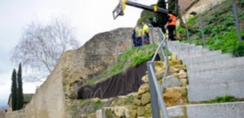 La Concejalía de Patrimonio Histórico prevé que las máquinas comiencen a trabajar esta misma semana. / Kamarero