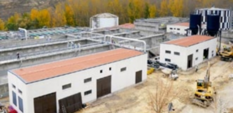 Las instalaciones de la nueva Estación Depuradora de Aguas Residuales ya están terminadas y el Ayuntamiento recepcionará la obra en breve. / Kamarero