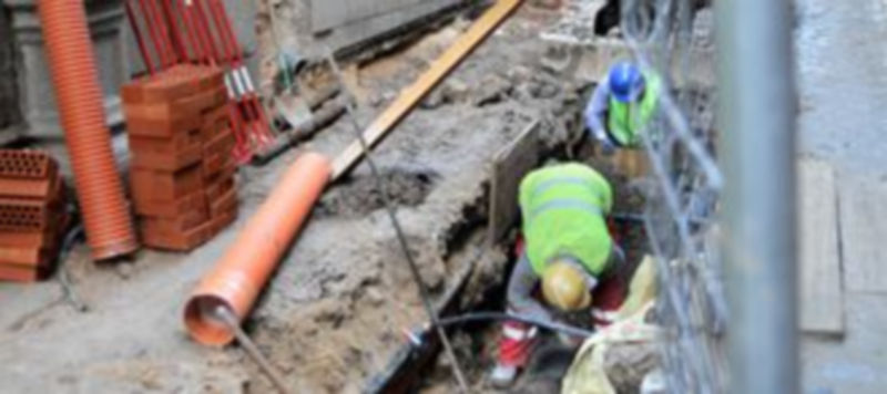 Trabajadores de la construcción en Segovia. Entre los afiliados extranjeros el mayor porcentaje trabaja en este sector. /KAMARERO