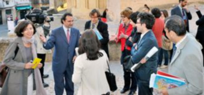 Preciado y el alcalde