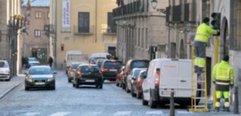 Las obras comenzarán en el tramo entre la Plaza Cirilo Rodríguez y el edificio de la Diputación./ Kamarero