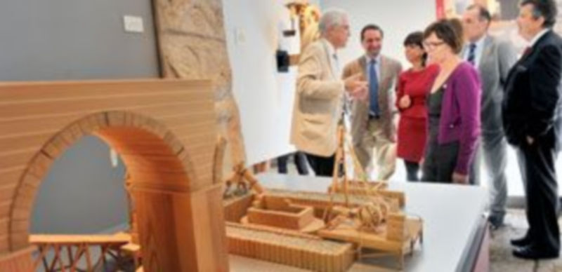 La exposición supone un recorrido por las grandes obras de la ingeniería en Hispania. / Kamarero