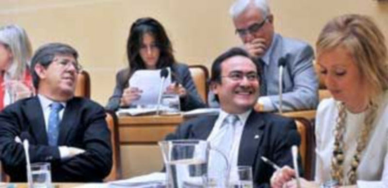 Imagen de la bancada del grupo popular