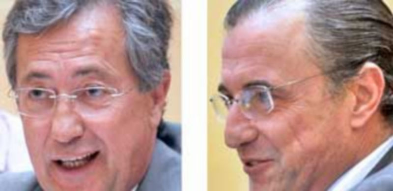 José Antonio Garvía (PP) y Eduardo Barrios (PP).