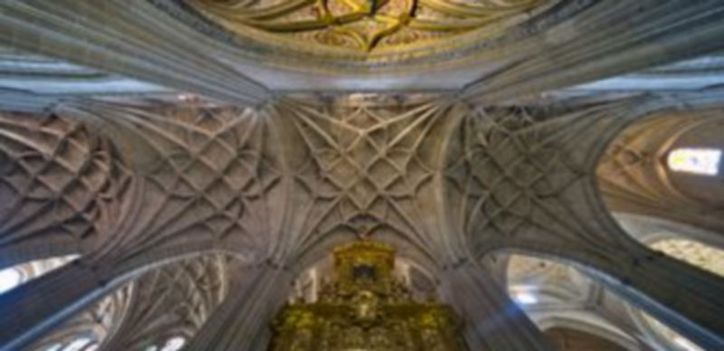 Imagen de archivo del interior de la cubierta de la Catedral de Santa María de Segovia. / Kamarero