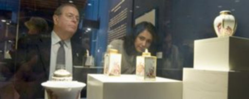 Algunas de las piezas expuestas en el Torreón de Lozoya