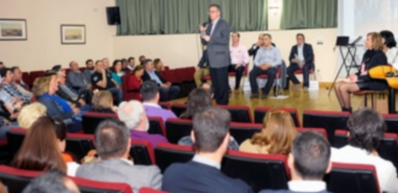 El acto de presentación de candidaturas se celebró el pasado lunes en el Salón de Actos Emperador Teodosio. / Kamarero