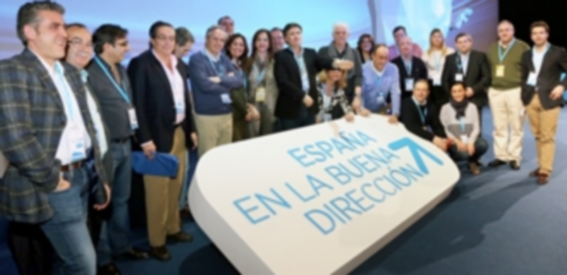 Un momento de la celebración de la Convención Nacional del PP. / El Adelantado