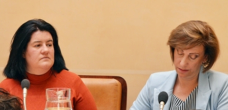 Las concejalas de Ciudadanos en el Ayuntamiento de Segovia