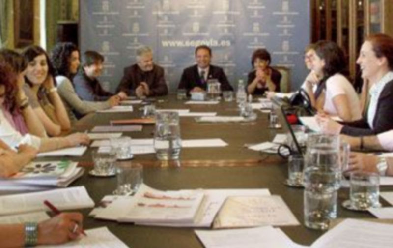 Los representantes de Turismo de las ciudades Patrimonio