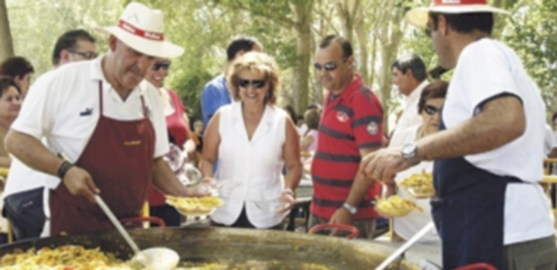 Las comidas de Fuentemilanos siempre están muy animadas