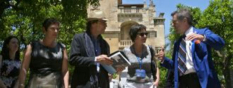 Los miembros del jurado pasean por las calles cordobesas. / Alfredo Asensi