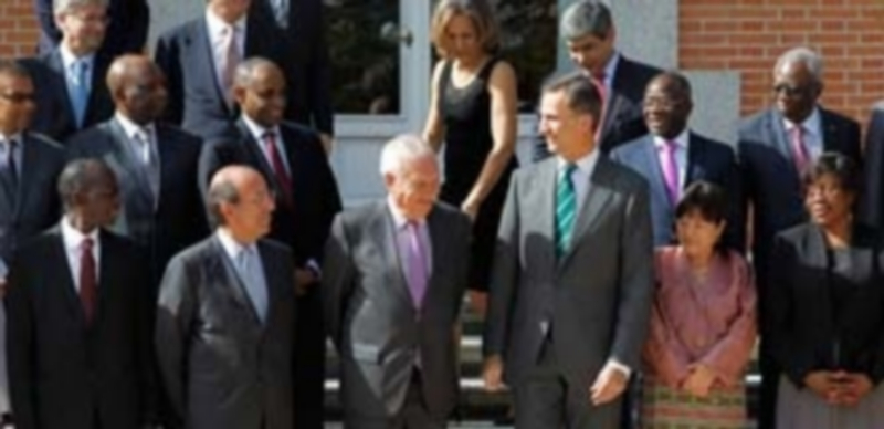 Embajadores de la ONU visitan Segovia en un seminario sobre el cambio climático 1 Varios de los embajadores