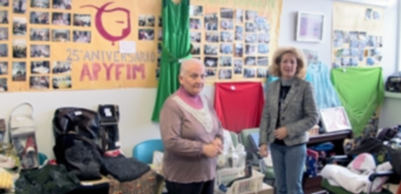 El rastrillo se ha realizado en la sede de Apyfim