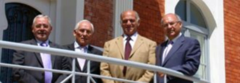 Los altos cargos salientes y entrantes de la Fundación del Patrimonio Histórico de Castilla y León