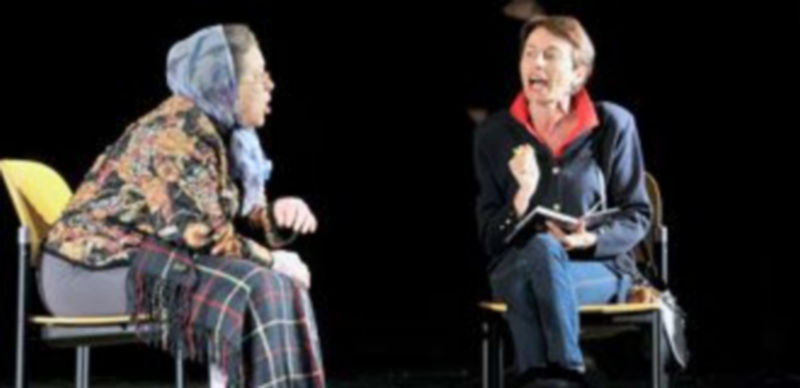 Un momento de la representación