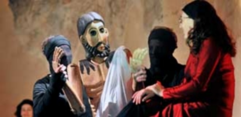 Auto de Pasión en San Justo. / Kamarero