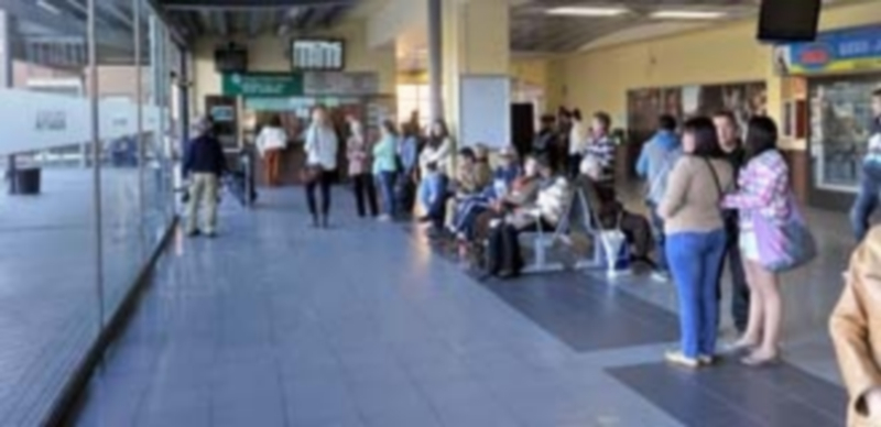 Imagen de archivo del interior de la terminal de autobuses de Segovia. / Alberto Benavente