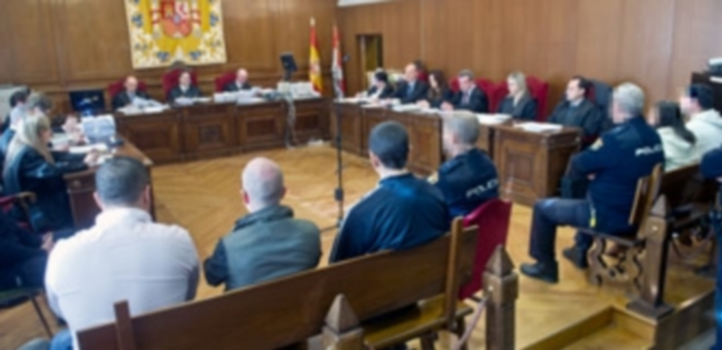 El juicio por el homicidio de Rosa de Andrés se celebró en marzo de 2014 en la Audiencia Provincial de Segovia. / Kamarero