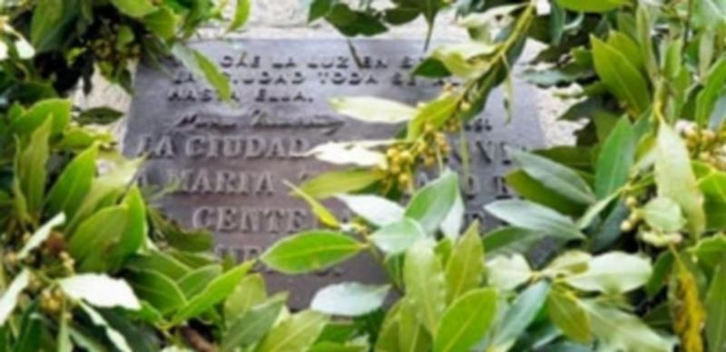 El pleno aplaza el inicio del expediente para nombrar a Zambrano Hija Predilecta 1 Placa dedicada a María Zambrano