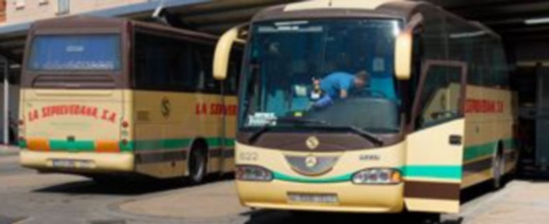 La Sepulvedana presta el servicio entre Segovia y Madrid. / KAMARERO