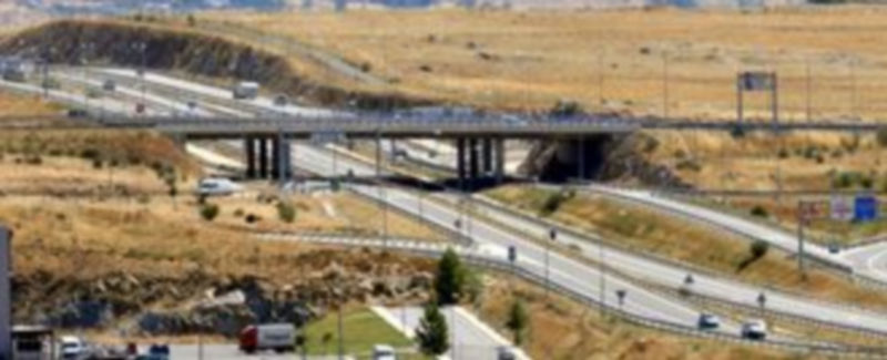 Imagen de la carretera de circunvalación SG-20