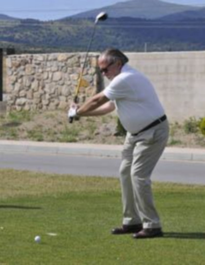 El campo de golf “La Faisena” se encuentra en el complejo Segovia 21. / J. Martín