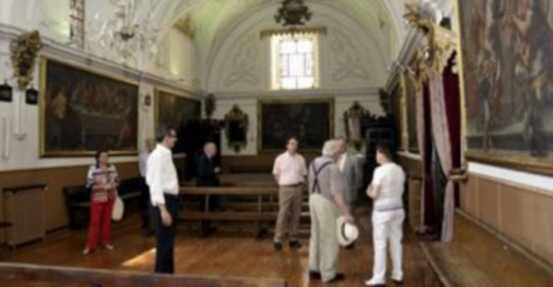 Capilla de Nuestra Señora de la Paz en la Iglesia de San Miguel. / Juan Martín