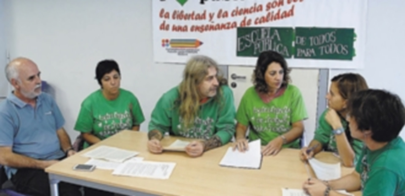 Nuevo equipo de coordinación de la Plataforma por una Escuela Pública