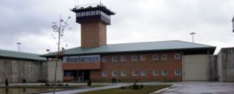 Entrada del centro penitenciario de Perogordo