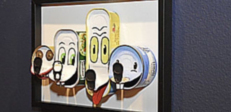 Una mirada diferente 1 Gilbert Legrand consigue transmitir su visión particular a los objetos más cotidianos para convertirlos en arte. / T. DE SANTOS