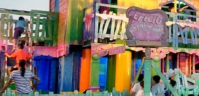 Una de las atracciones que este año llegó al recinto ferial. / M.G.