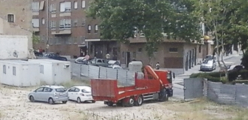 Ayer se pudo ver un camión