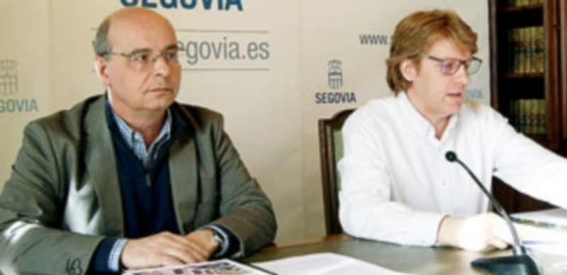 El técnico Felipe Arroyo y el concejal de Medio Ambiente