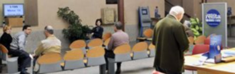 Imagen de archivo del patio central de la oficina de la Agencia Tributaria de Segovia. / Alberto Benavente