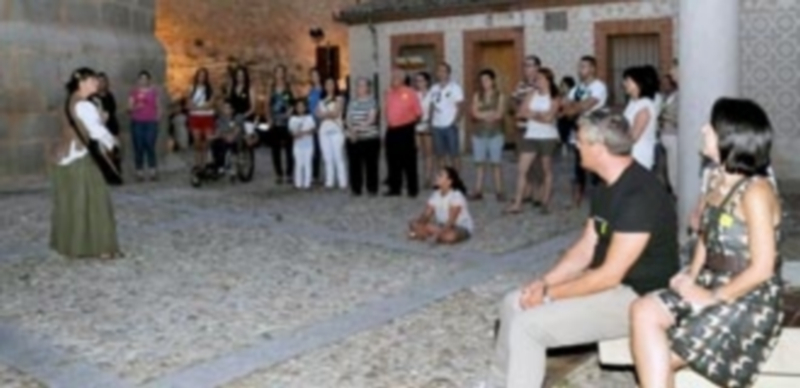 Imagen de archivo de la visita teatralizada Las damas de Isabel