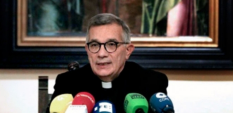 César Franco fue nombrado obispo de Segovia el 12 de noviembre. / Efe