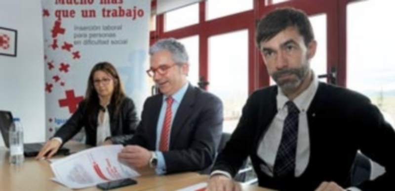 De izquierda a derecha: María Luisa de Pablo