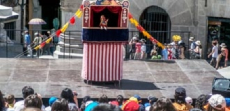 ‘Punch and Judy’ volverán a hacer de las suyas de la mano de Rod Burnett en la provincia./ Kamarero