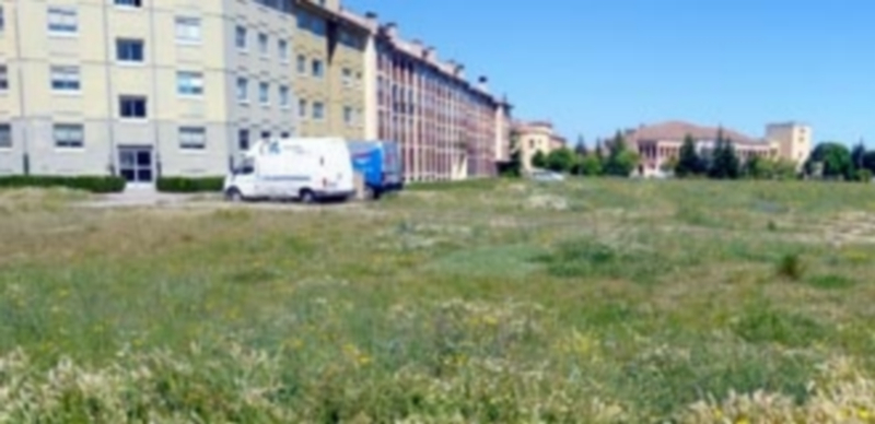 Parcela propiedad de la Junta