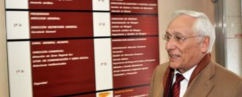 Atilano Soto preside Caja Segovia desde hace doce años y podrá continuar en el cargo hasta final de 2010 / KAMARERO