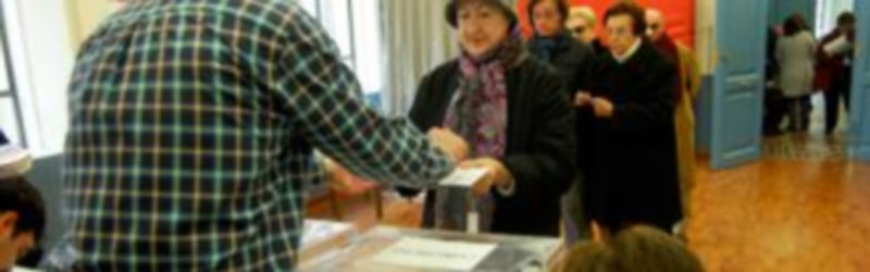 Imagen de las últimas generales en Segovia